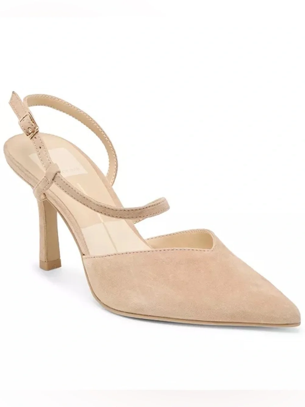Dolce Vita Karma Asymmetrical Suede Stiletto Pointed Toe Pumps NWT Size 10